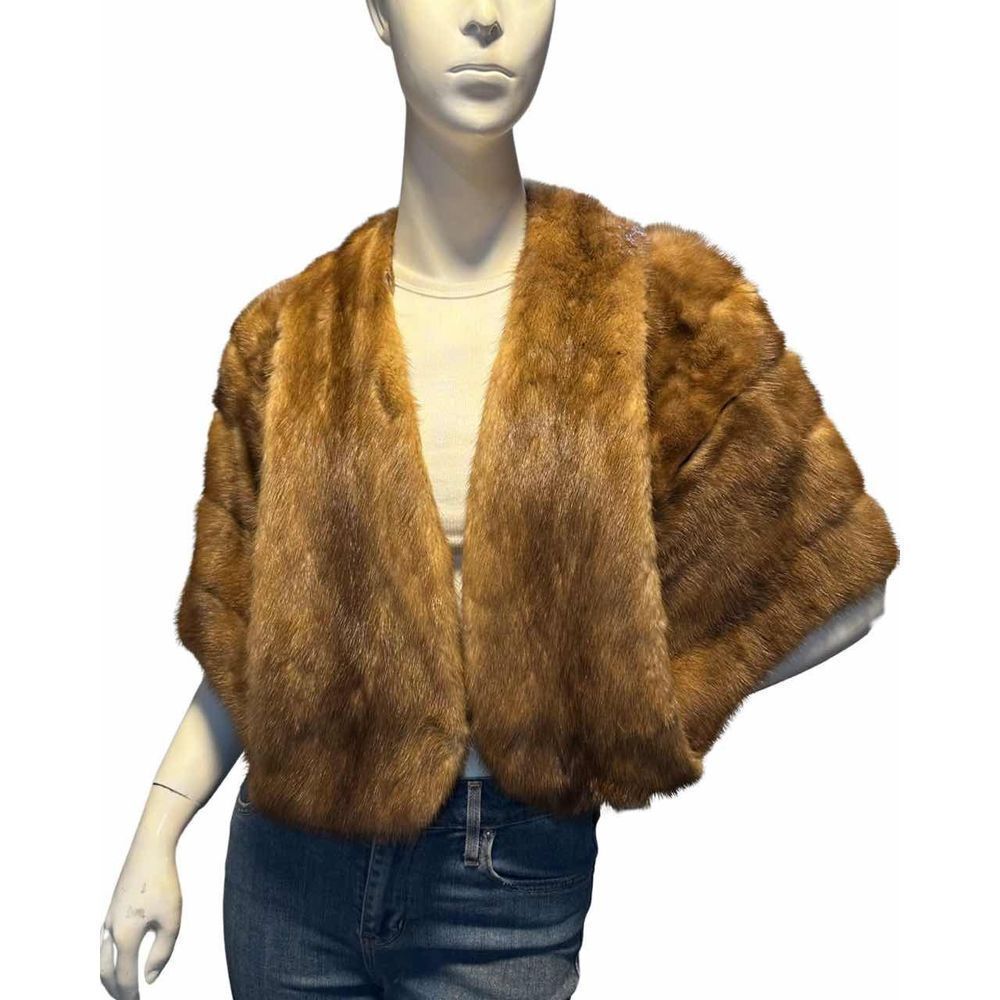 Gorgeous! 100% mink cape